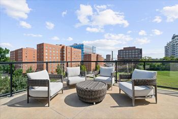 Rooftop patio